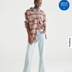 Aeropostal Baggy Light Blue  Jeans